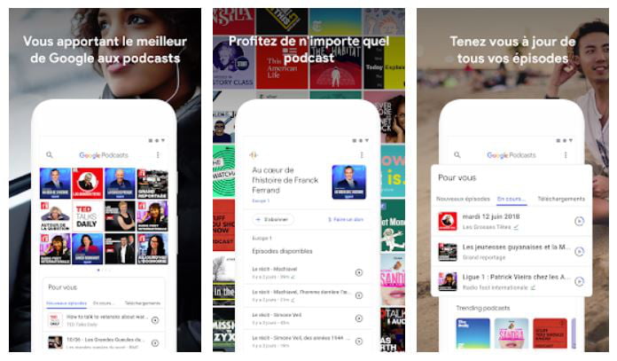 Les meilleures applications pour écouter des podcasts sur Android: